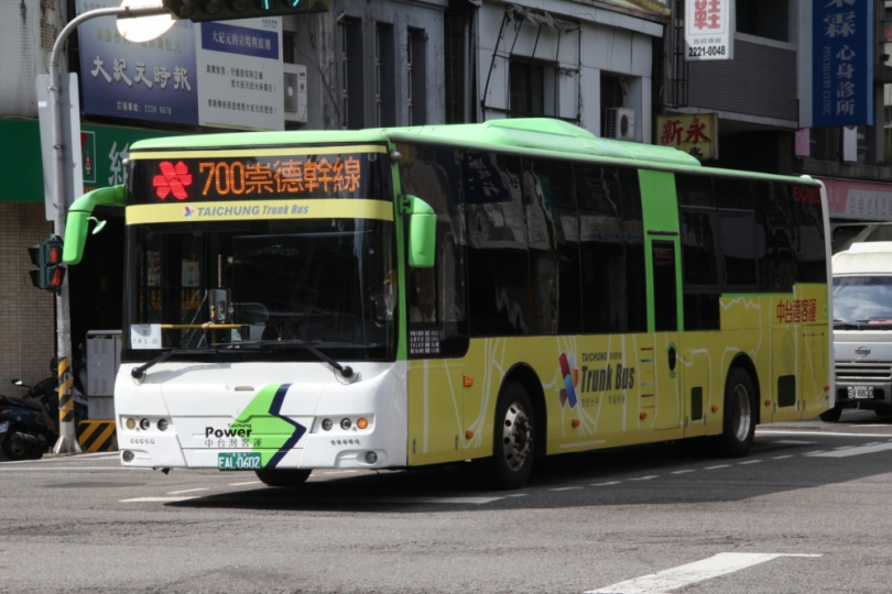 開學首日  中市4條跳蛙公車恢復上線  民眾乘車情況順暢