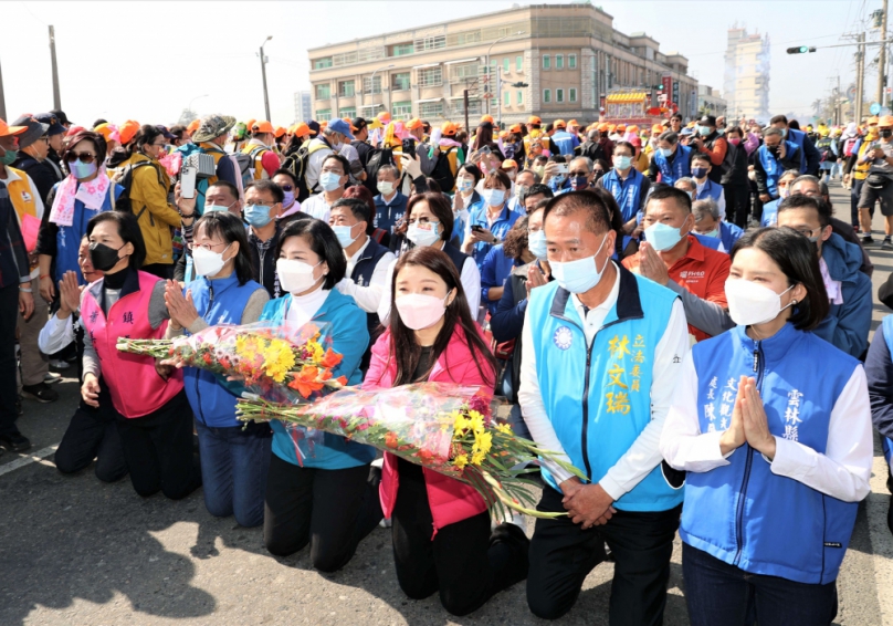 苗栗白沙屯媽祖進香團抵雲林北港 縣長張麗善率縣府團隊恭迎 祈求護佑眾生、賜福雲林、庇佑台灣風調雨順!