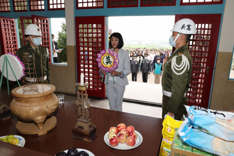 南投縣112年忠烈祠春祭大典 許縣長主祭