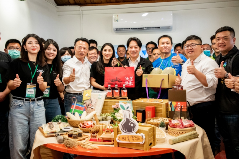 副總統賴清德視察嘉義縣《地方創生》 賴清德：地方創生讓年輕人有返鄉發展空間〜