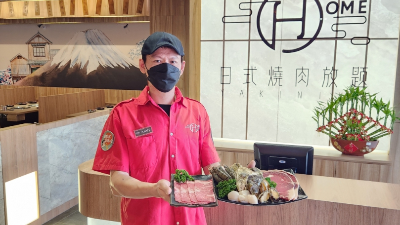 防疫常規化 台中HOME燒肉店看準商機 插旗逢甲商圈