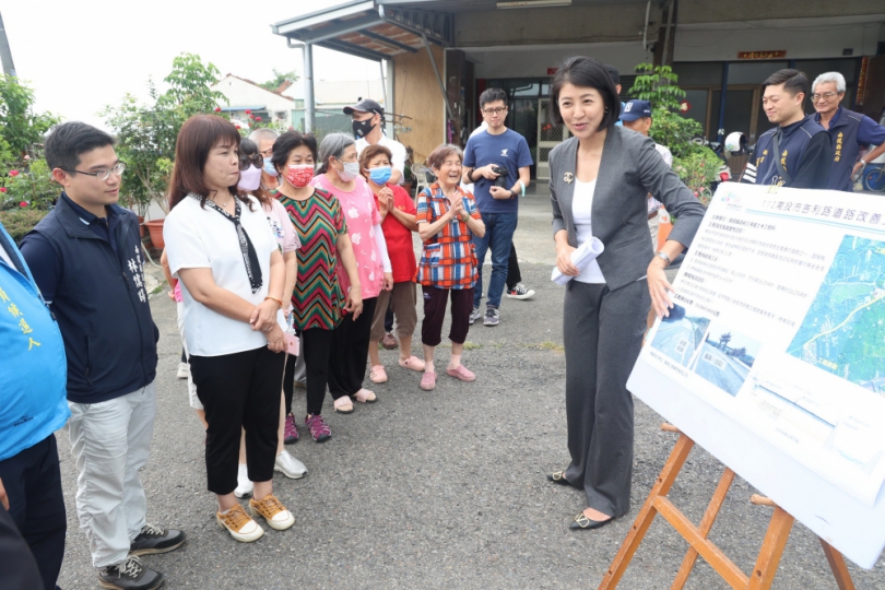 投市8道路年久失修1護岸掏空 許縣長允近3千萬元改善