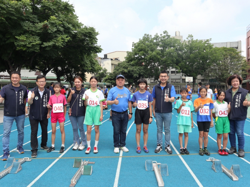 員林市長盃田徑錦標賽暨縣運代表隊選拔賽。（照片公所提供）