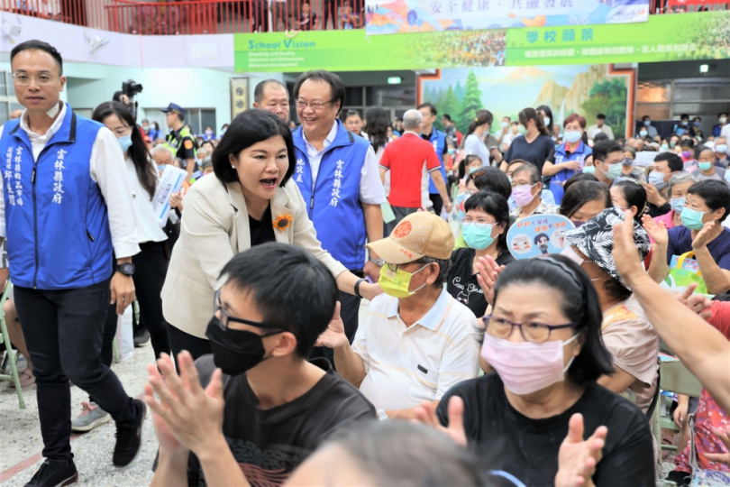 雲林縣政說明會莿桐登場 縣長張麗善：智慧樂齡、活力雲林 陪伴長者活到老學到老 營造雲林樂活大縣