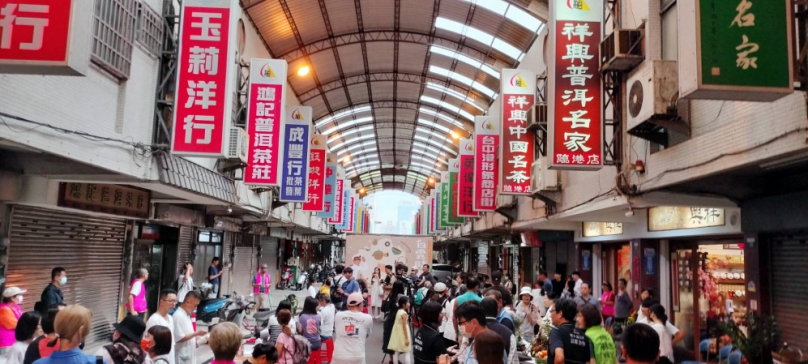 台中港舶來品商圈破殼重生 茶席引人潮