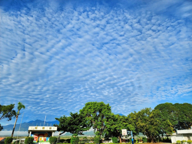 魚鱗雲｜滿天飛舞，花蓮縣驚現奇景，諺語：《天現魚鱗，不雨也風顛！》