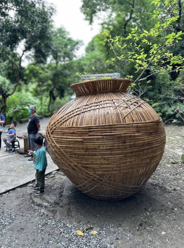 超大藤編甕｜濃濃原鄉風情，2023台灣原住民慢食博覽會，讓世界看見花蓮獨有的原民魅力！