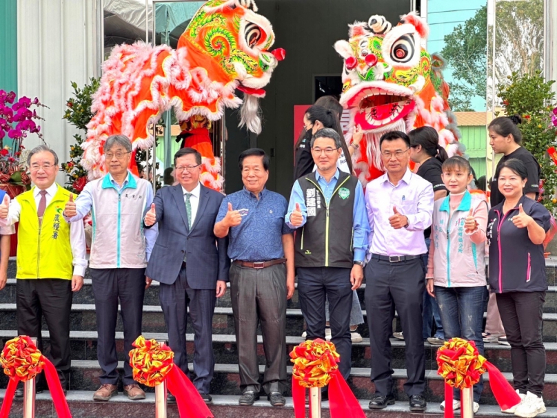 全台首座！雲林漢光區域級冷鏈物流中心啟用 行政院副院長鄭文燦允諾全國冷鏈二期計畫150億元持續執行〜