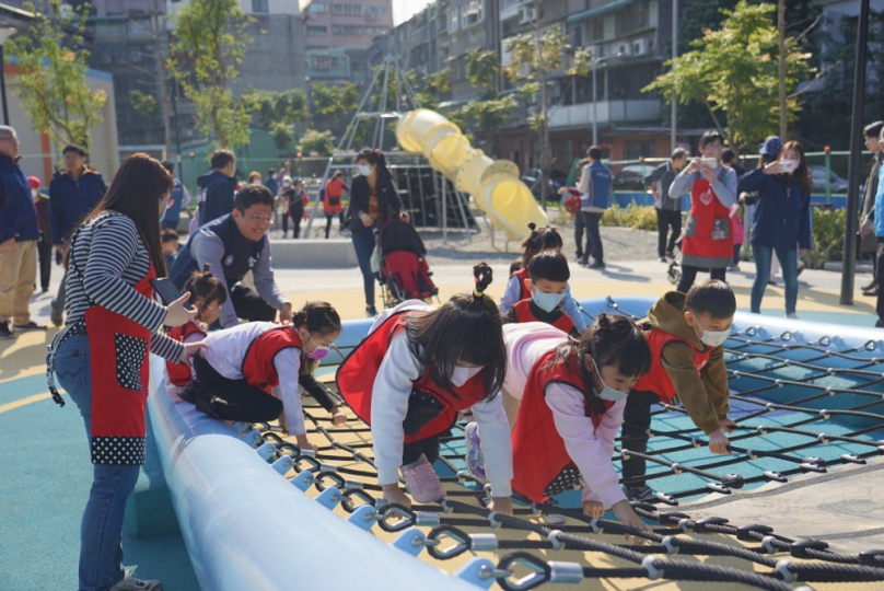 中和佳和公園完工啟用　結合海洋意象 打造舒適休憇空間！