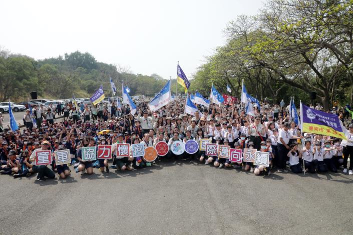 「全國大露營」暖身！南市31校團800人齊聚烏山頭水庫