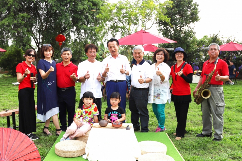 「春櫻漫舞，作伙來啉茶」〜世界健康日、全民喝茶日嘉義縣竹崎花旗木下浪漫品茗飄香〜