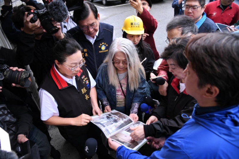 台積電慈善基金會董事長張淑芬赴花蓮勘災｜徐榛蔚：感謝伸出援手，協助花蓮賑災！