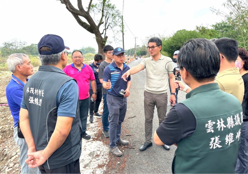 雲林立委劉建國爭取林內、斗六、斗南、褒忠等4鄉鎮5處水利設施護岸改善工程 水利署允諾全力支持！