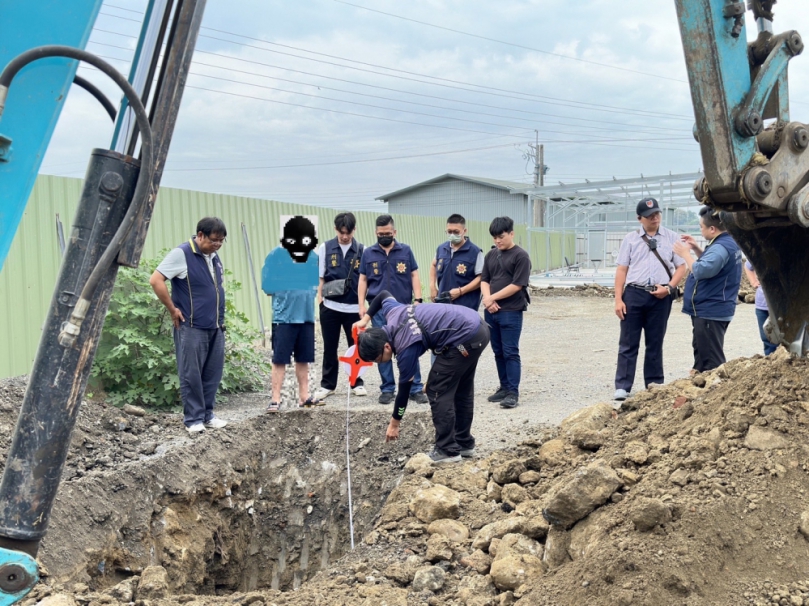 假整地真濫倒  嘉義檢警環聯手破獲掩埋不法廢棄物集團  涉案顏男等6人查緝到案