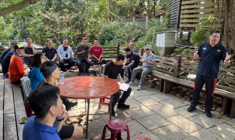 蔡期望率幹員登山訓練    大大提升保大綜合戰力