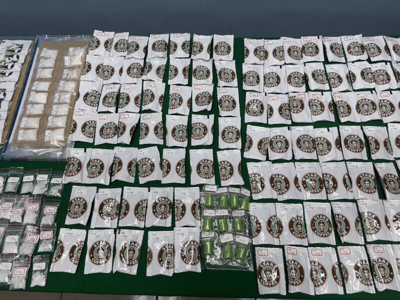 高雄毒販落網搜出毒品