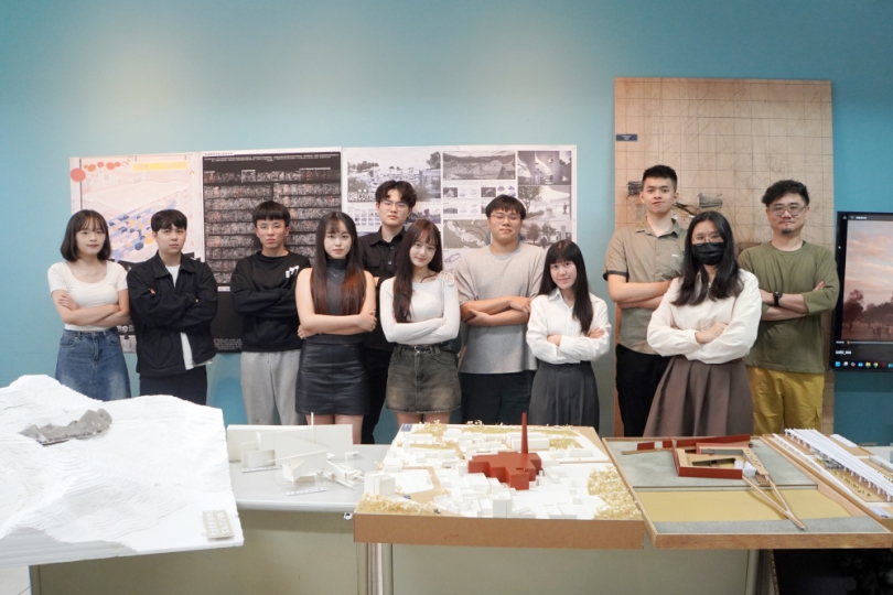 大葉大學空設系8組作品入圍新一代﹁金點新秀設計獎﹂。（照片大葉提供） 　 　