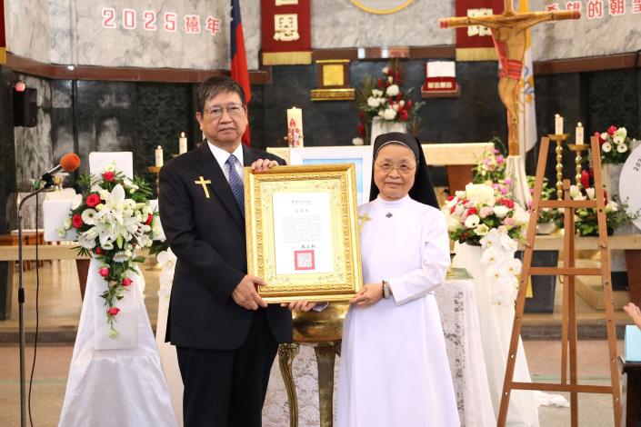 趙秀容修女是新竹人心中永遠的姆姆