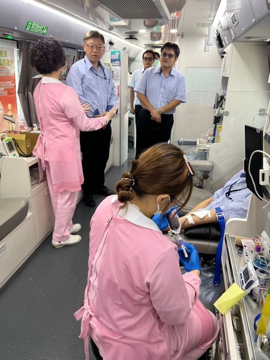 台灣中油煉製事業部踴躍響應公益捐血活動