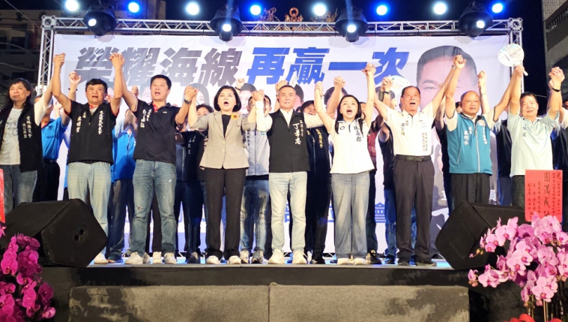 「反惡霸」！ 雲林縣「挺學忠．不同意罷免」總部在虎尾成立 藍白陣營及支持者齊聲力挺立委丁學忠！