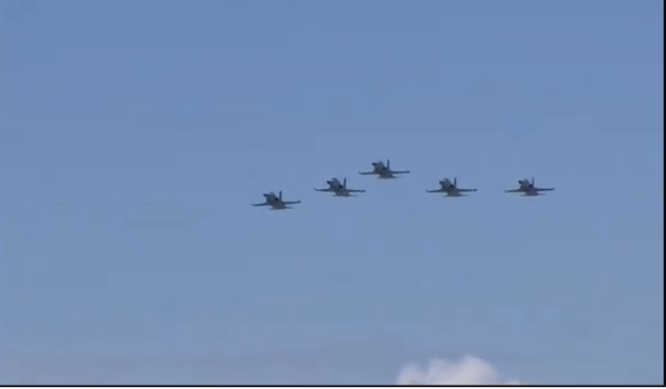 空軍F-5E虎II戰機光榮除役｜服役逾半世紀功成身退