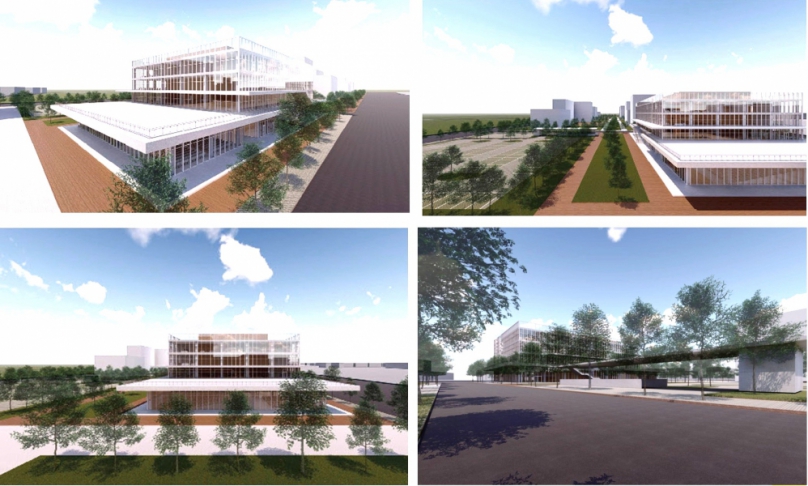 高鐵站特區雲林縣總圖書館「耕雲圖」興建案 獲教育部核定補助3.6億元 總經費將達12.2億元 將成雲林文化、全民智慧共學新地標！