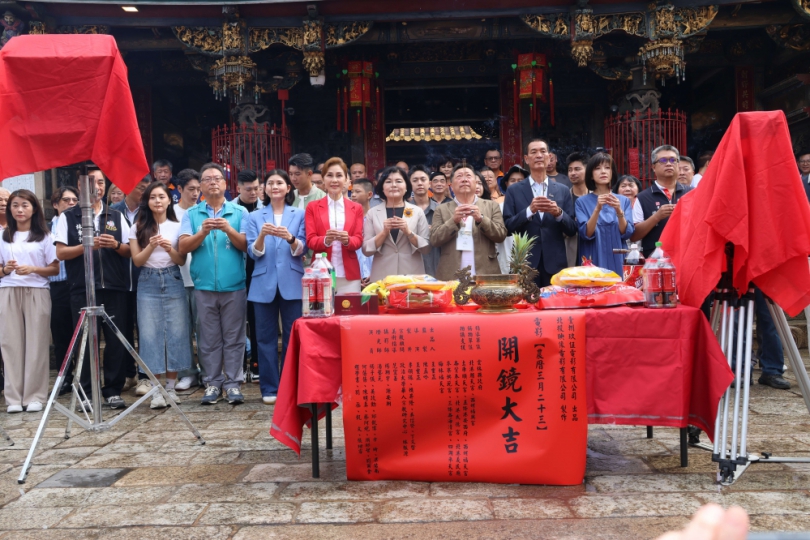 電影《農曆三月二十三》開鏡儀式 在北港朝天宮熱鬧登場 透過媽祖文化將雲林推向國際！