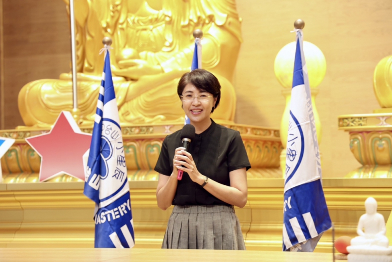 中台禪寺小星辰兒童禪修營重啟始業 許縣長出席祝福