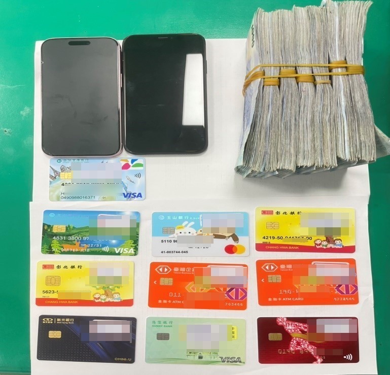 楊姓車手共提領卅五次    黃壽群查獲六十三萬元