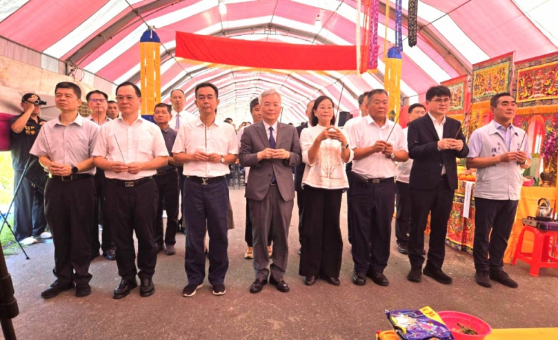 雲林斗南昇樺食品公司董事長吳裕田主辦超渡法會 祈願英勇警察、三軍壯士等英靈得以安息 祈求國泰民安、風調雨順！