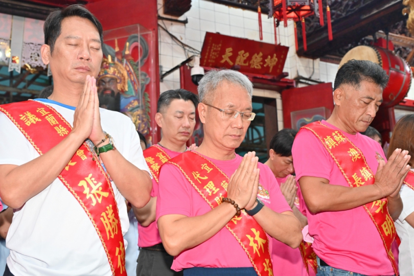 2025蘭陽媽祖文化節啟航 集體默哀為花蓮光復鄉祈福祝禱