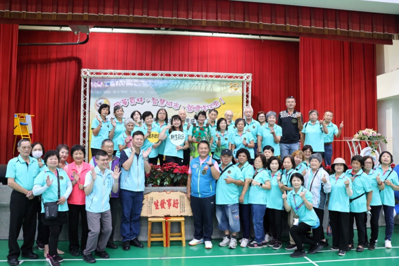 「彰化縣福利社區化旗艦型計畫成果展」,員林新生社區登場。(照片公所提供)