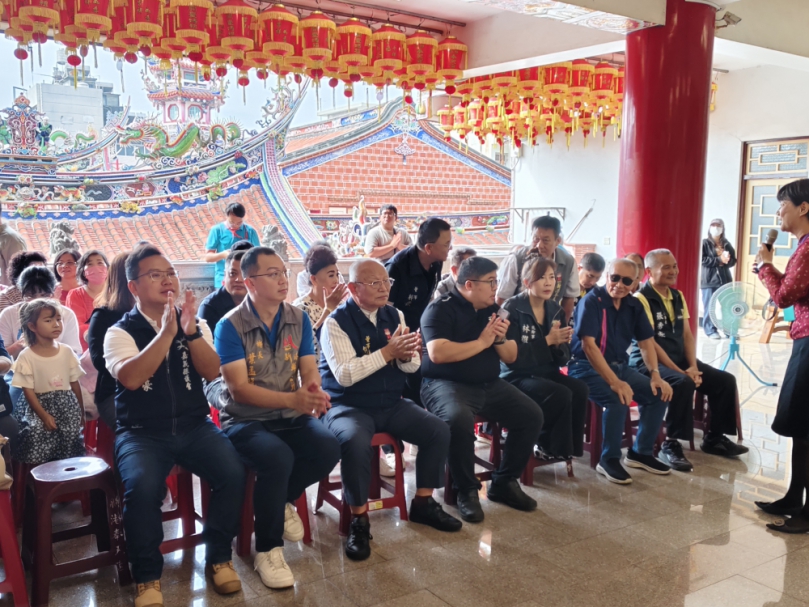 新港奉天宮「奉藝聯展」開展 歡慶新港藝術高中創校20週年