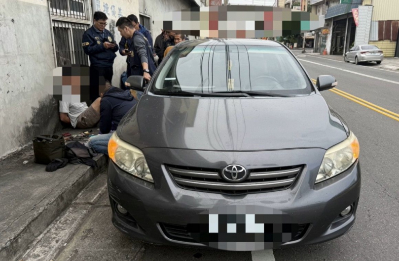員林一死兩傷車禍逃逸事件,肇事車輛逮獲,車主疑似吸毒。(照片分局提供)