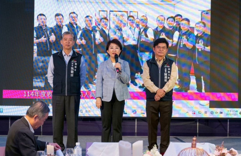 盧秀燕出席民防大隊餐會    向隊員們致上最深的敬意