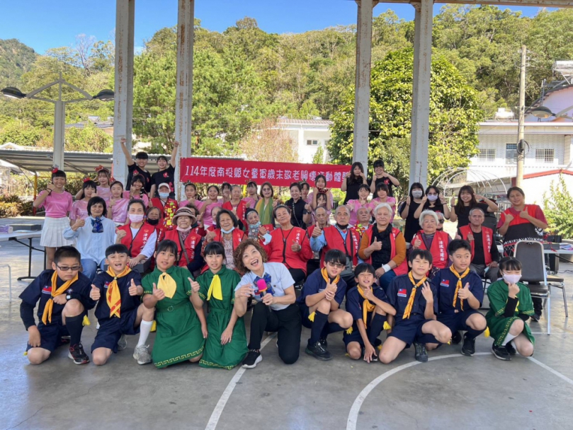 114年度女童軍歲末敬老關懷活動體驗營 溫情登場(