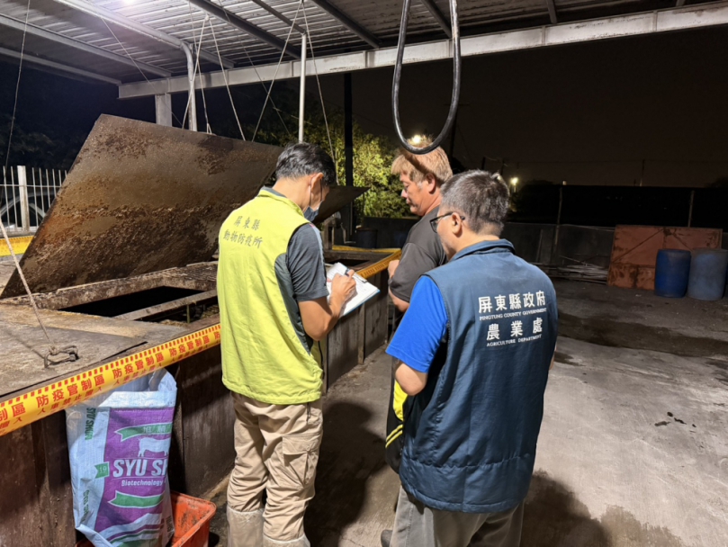 屏東市查獲違規廚餘養豬 重罰80萬並禁止上市取消補助