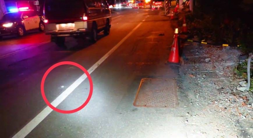 拖車鉤蓋遺留現場成破案跡證｜65歲翁開車將婦人撞成重傷逃逸，玉里警循線迅速緝獲肇事落跑嫌犯！