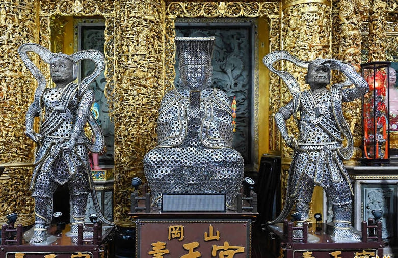 岡山壽天宮「三寶」迎白沙屯媽祖