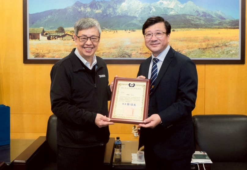 前副總統陳建仁受邀談氣候變遷與永續韌性 肯定雲林虎科大實踐大學社會責任！