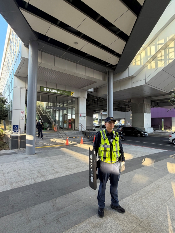 捷警隊及臺鐵已提升維安預防性勤務