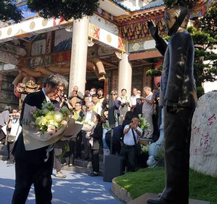 日本自民黨代理幹事長萩生田光一訪高深化台日友誼