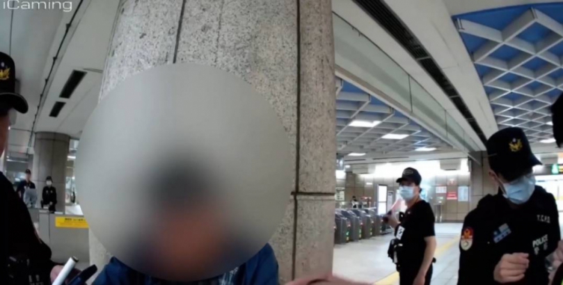 中正紀念堂5號出口有民眾酒後鬧事--分局說明