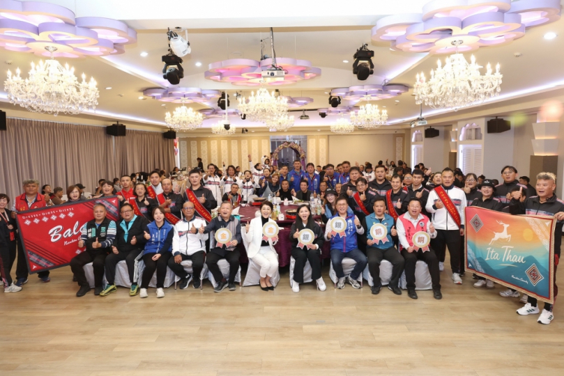 南投原民健兒勇闖2025世原運成績亮眼 許縣長設宴慶功表揚