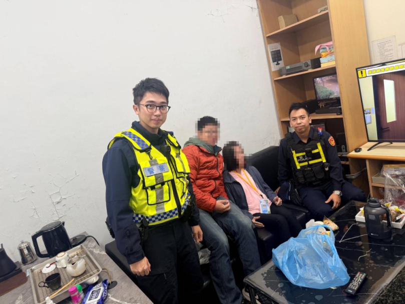 失智老婦寒夜徘迴街頭--北投警急救援