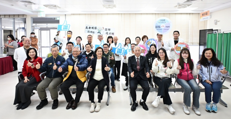 彰化縣首創將專業藥師導入日照中心。（照片縣府提供）