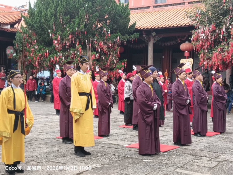 福建省龍岩市汀州文廟　別開生面華夏佾舞--兩岸接力傳承 文化藝術饗宴