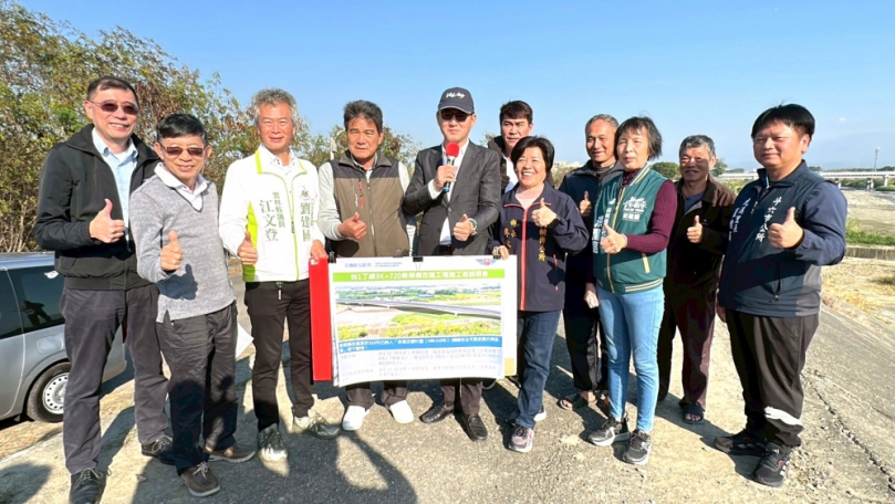 雲林立委劉建國爭取台1丁線新榮橋改建 預定118年8月竣工！