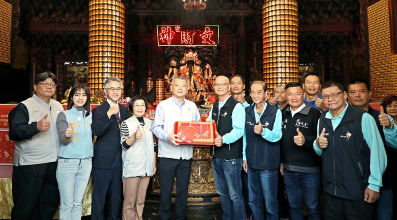 嘉義市「金馬耀富貴」迎春限量禮登場 文財殿、臺銀雙加持 守護財氣旺整年！