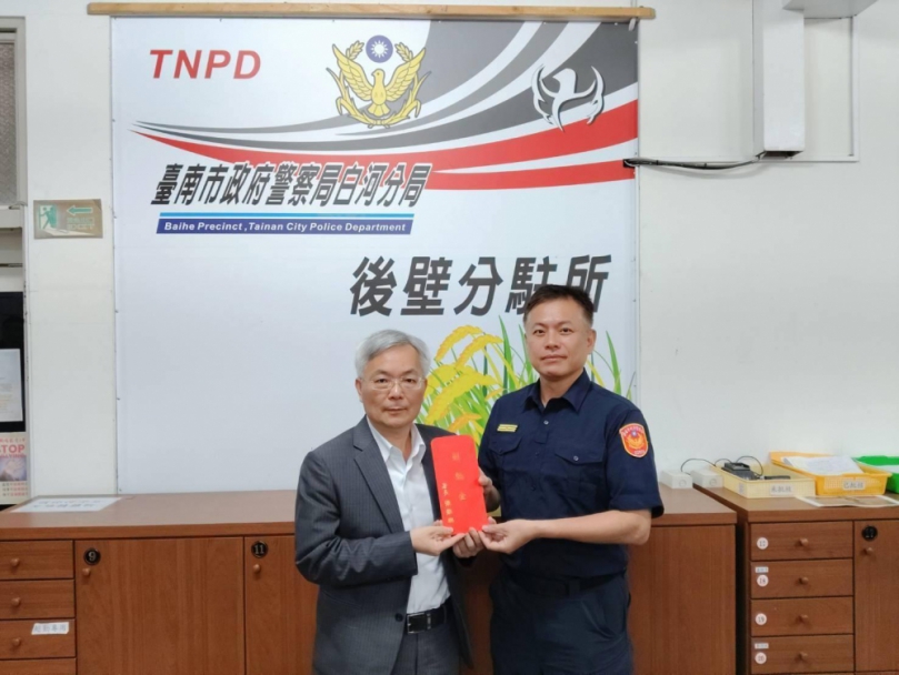 高哲翰講座教授點評台南警局白河分局長陳志埕:底蘊深厚、韌性十足實戰型警政幹才